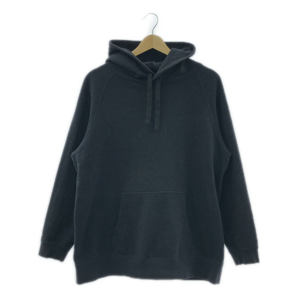 SNOW PEAK / スノーピーク | Recycled Cotton Pullover Hoodie コットン プルオーバー フーディ | M | ブラック | メンズ