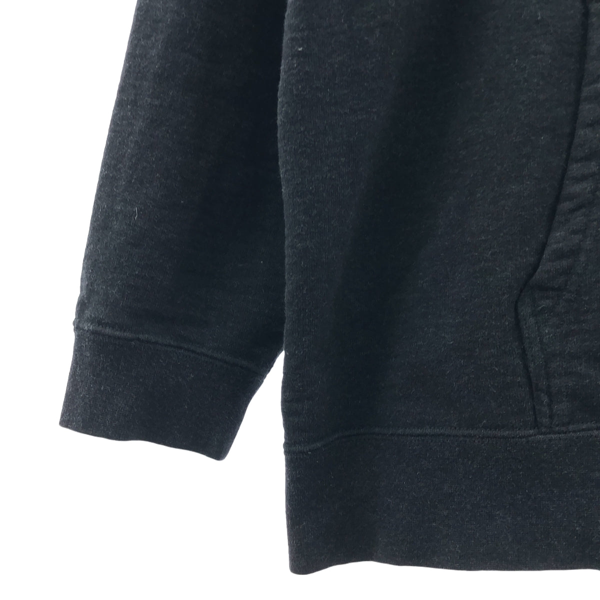 SNOW PEAK / 스노우 피크 | Recycled Cotton Pullover Hoodie 코튼 풀오버 후디 | M | 블랙 | 남성