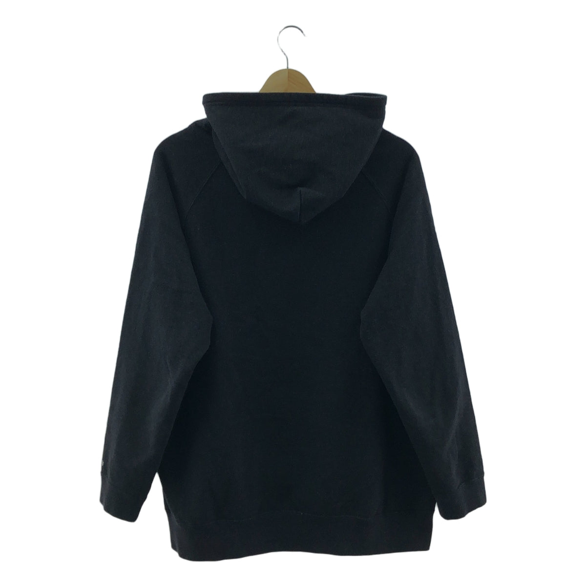 SNOW PEAK / 스노우 피크 | Recycled Cotton Pullover Hoodie 코튼 풀오버 후디 | M | 블랙 | 남성