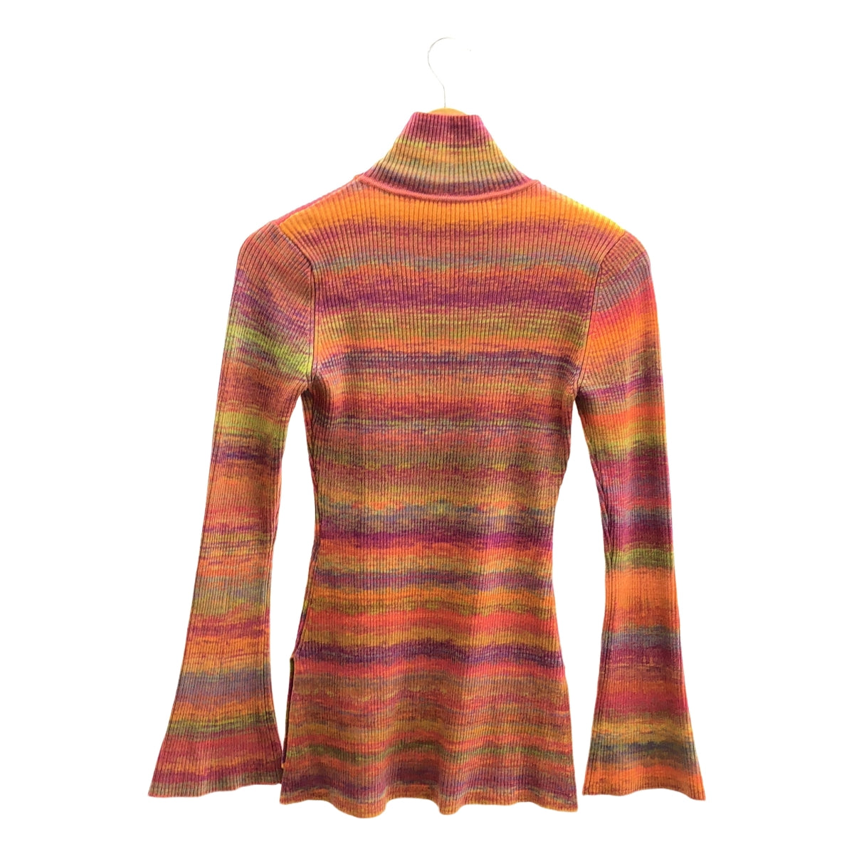 【미품】 Mame Kurogouchi / 마메쿠로고우치 | Ombre Stripe Knitted Top 니트 | 2 | 멀티 컬러 | 여성