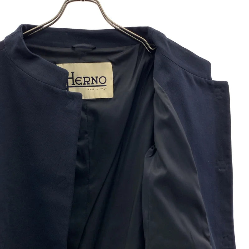 HERNO / ヘルノ | オフィサーカラー ロングコート | 42 | レディース