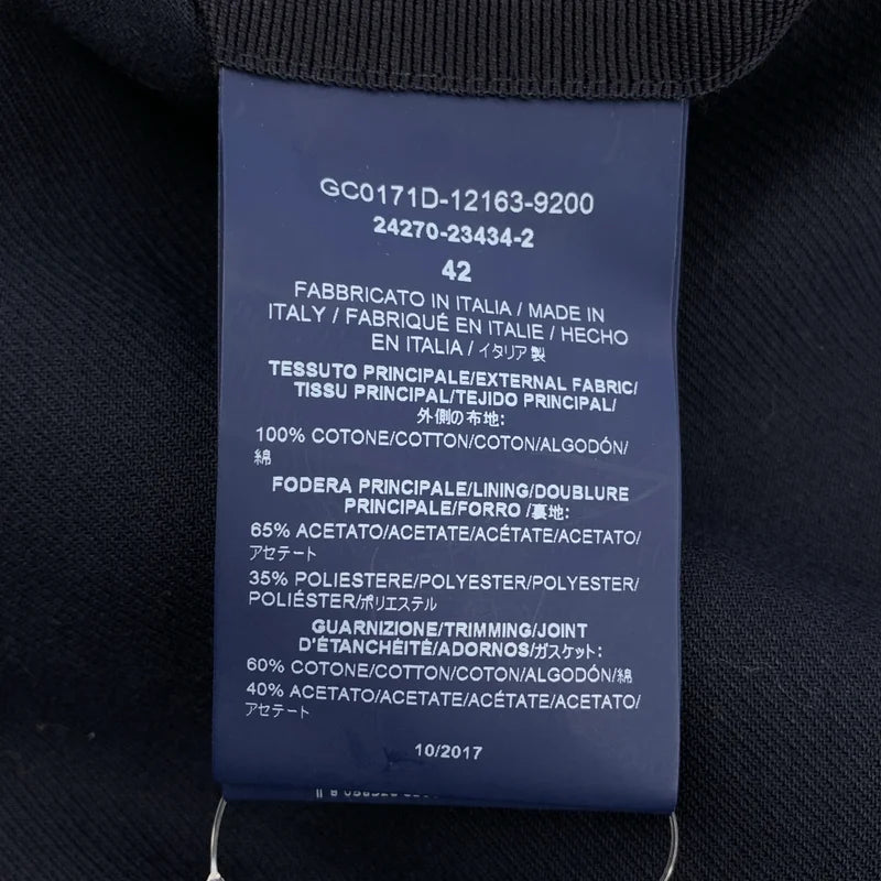 HERNO / ヘルノ | オフィサーカラー ロングコート | 42 | レディース