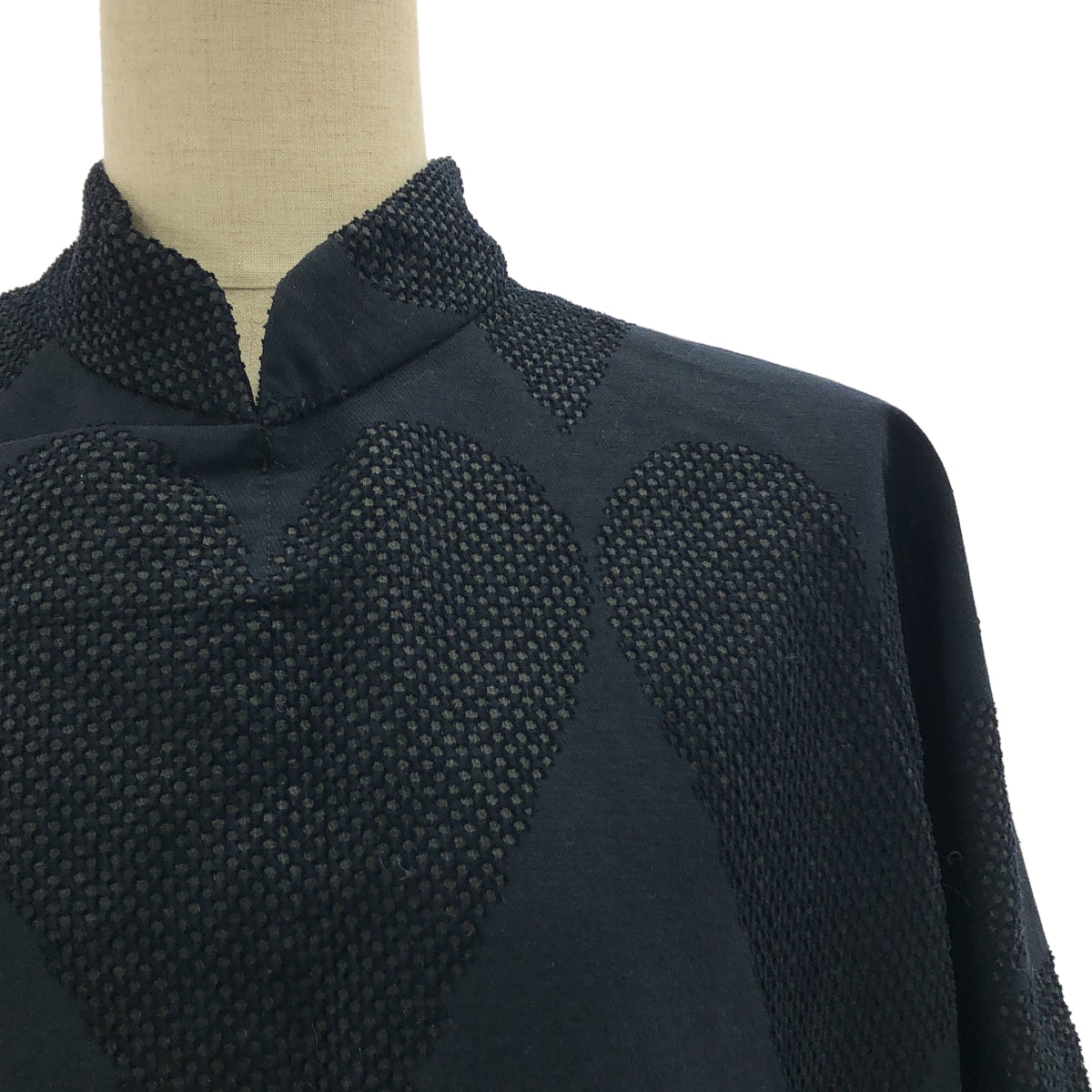 COMME des GARCONS COMME des GARCONS / 콤콤 | 2024AW | 하트 차이나 풀오버 원피스 | M | 여성