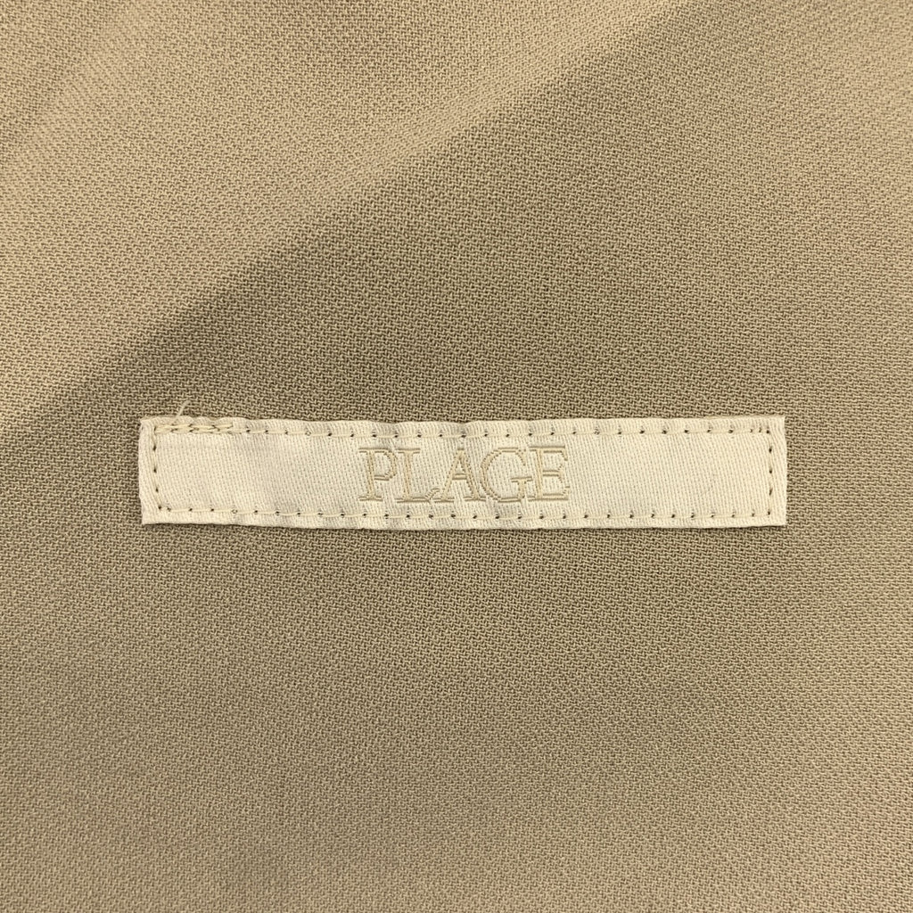 Plage / 플라주 | 2024SS | Dry Twill Relax / 드로스트링 웨스트 고무 이지 팬츠 | 36 |