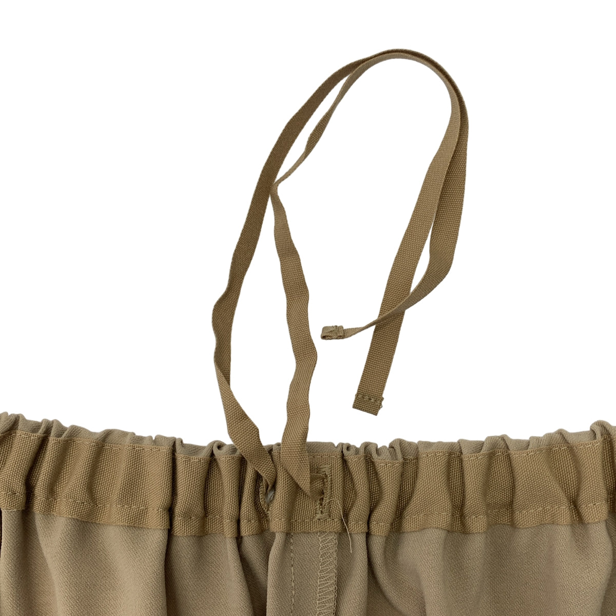 Plage / 플라주 | 2024SS | Dry Twill Relax / 드로스트링 웨스트 고무 이지 팬츠 | 36 |