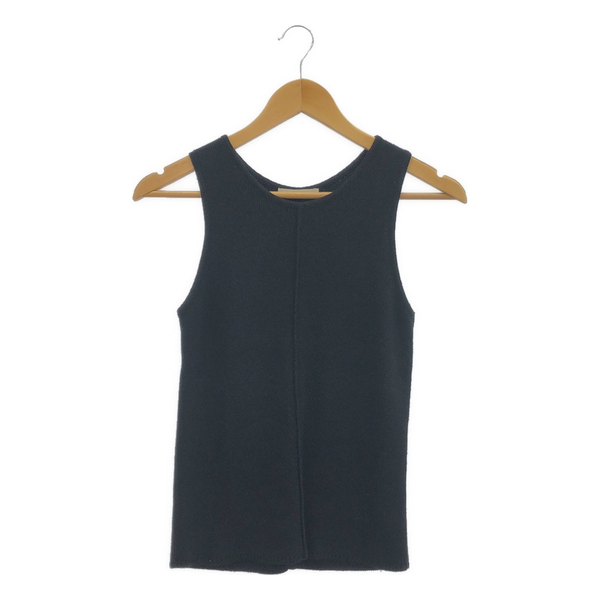 【美品】  Plage / プラージュ | 2023SS | シルクリネン アメスリ ニット トップス | F | ブラック | レディース