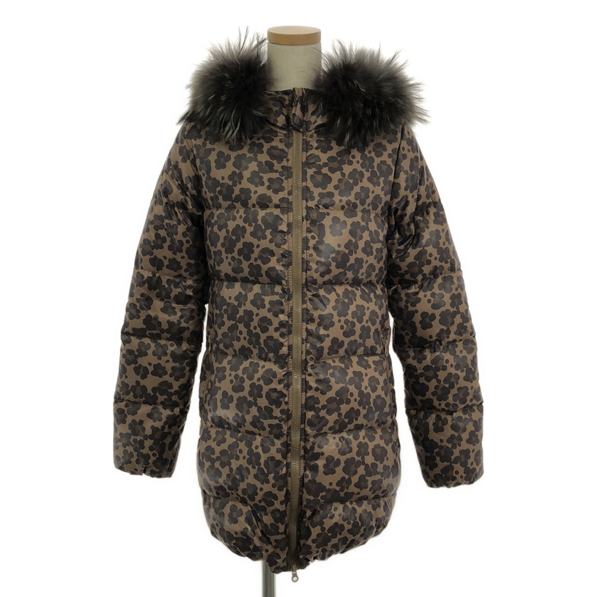 DUVETICA / Duvetica | × MUVEIL Leopard Long Down Jacket | 38 | Brown | Women's