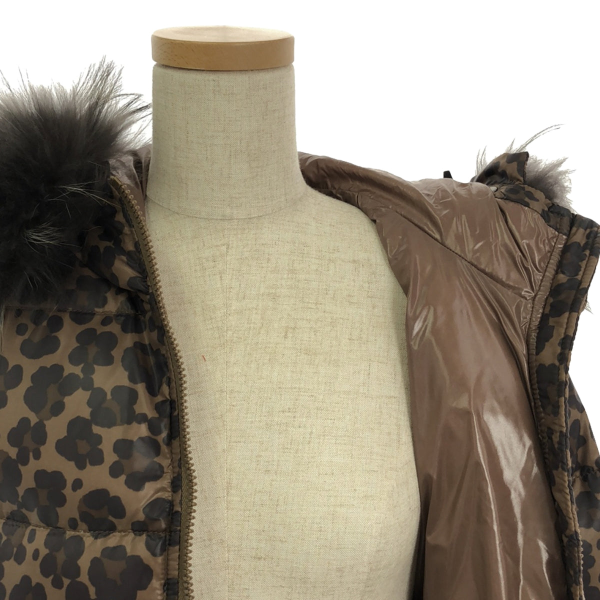 DUVETICA / Duvetica | × MUVEIL Leopard Long Down Jacket | 38 | Brown | Women's