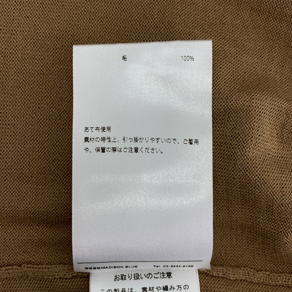 MADISON BLUE / マディソンブルー | ウール タートルネック ニット | XS | レディース