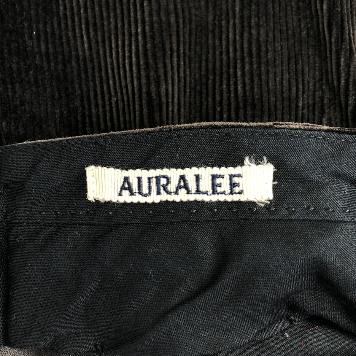 AURALEE / オーラリー | WASHED CORDUROY TAPERED SLACKS / コーデュロイ ダブルアジャスター パンツ | 5 | メンズ