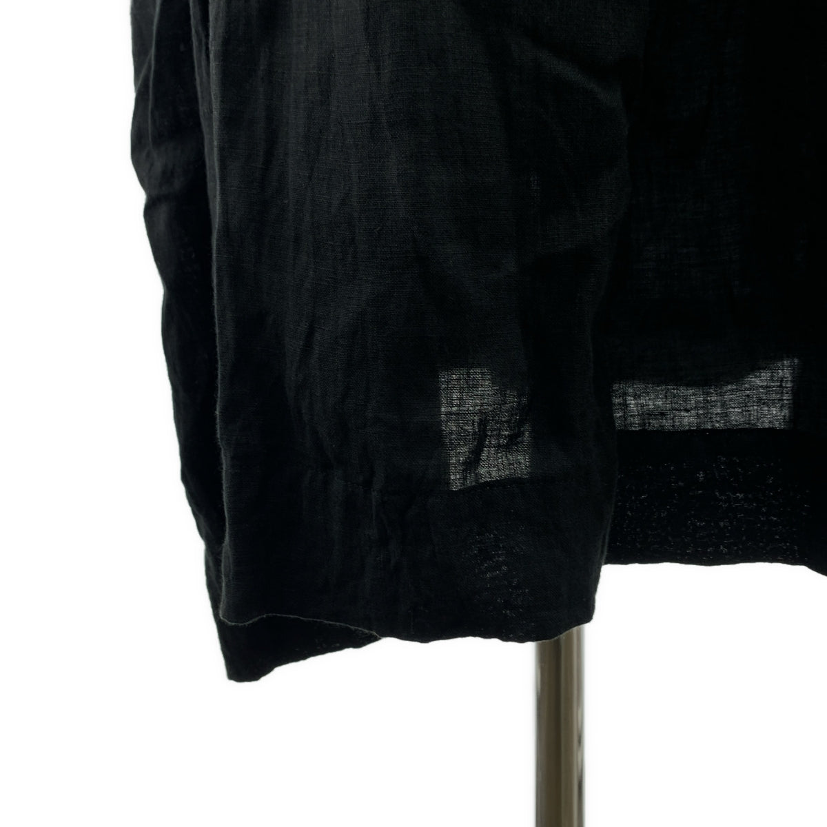 veritecoeur | 亞麻褶皺連身裙，帶口袋 | F碼 | 女款