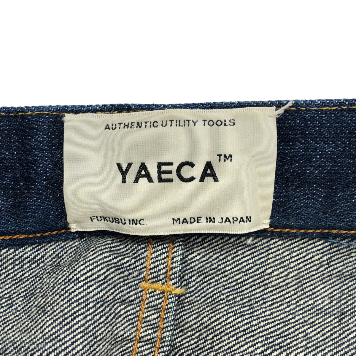 YAECA / ヤエカ | DENIM PANTS SLIM 13oz セルビッチ スリム デニムパンツ | 29 | インディゴ | レディース
