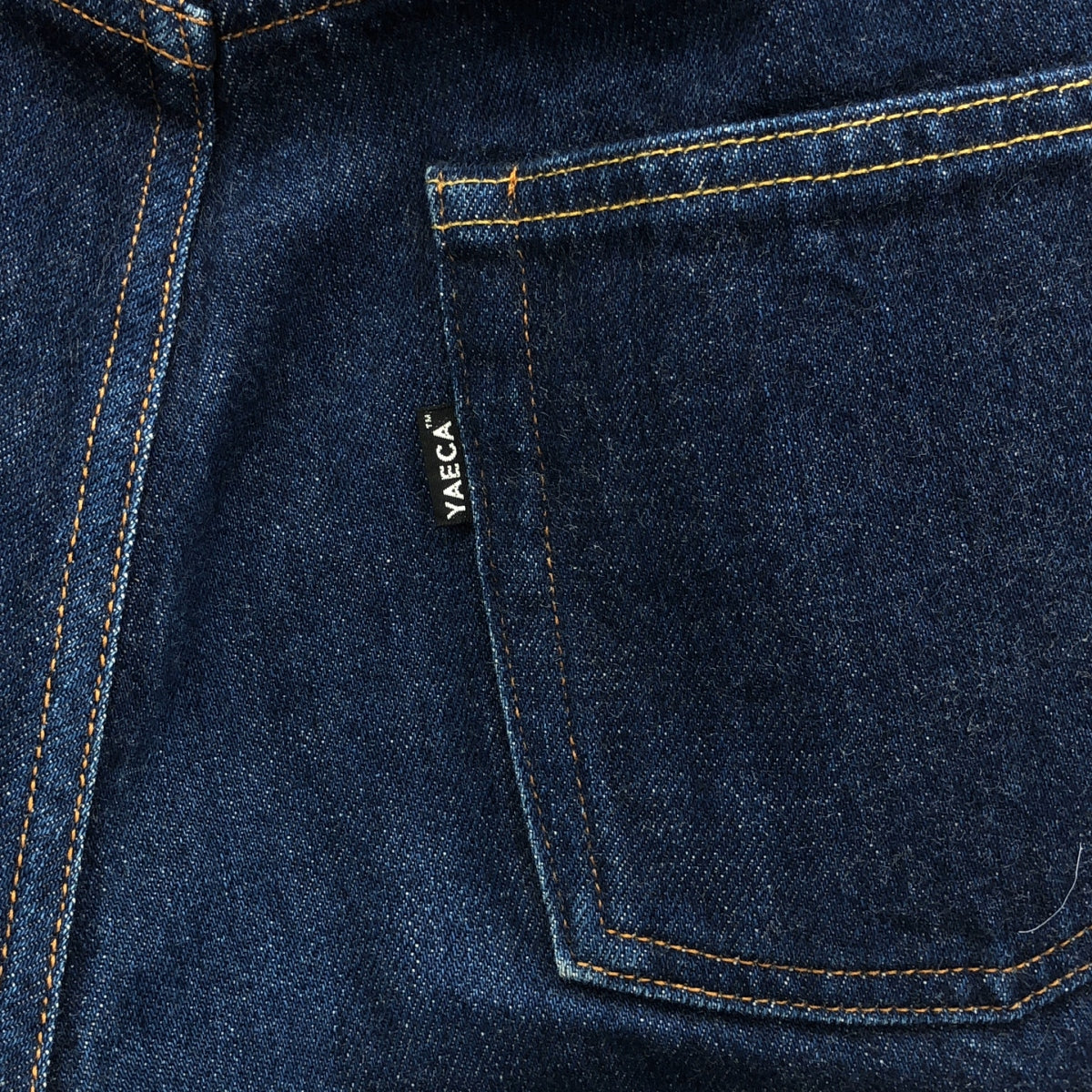YAECA / ヤエカ | DENIM PANTS SLIM 13oz セルビッチ スリム デニムパンツ | 29 | インディゴ | レディース