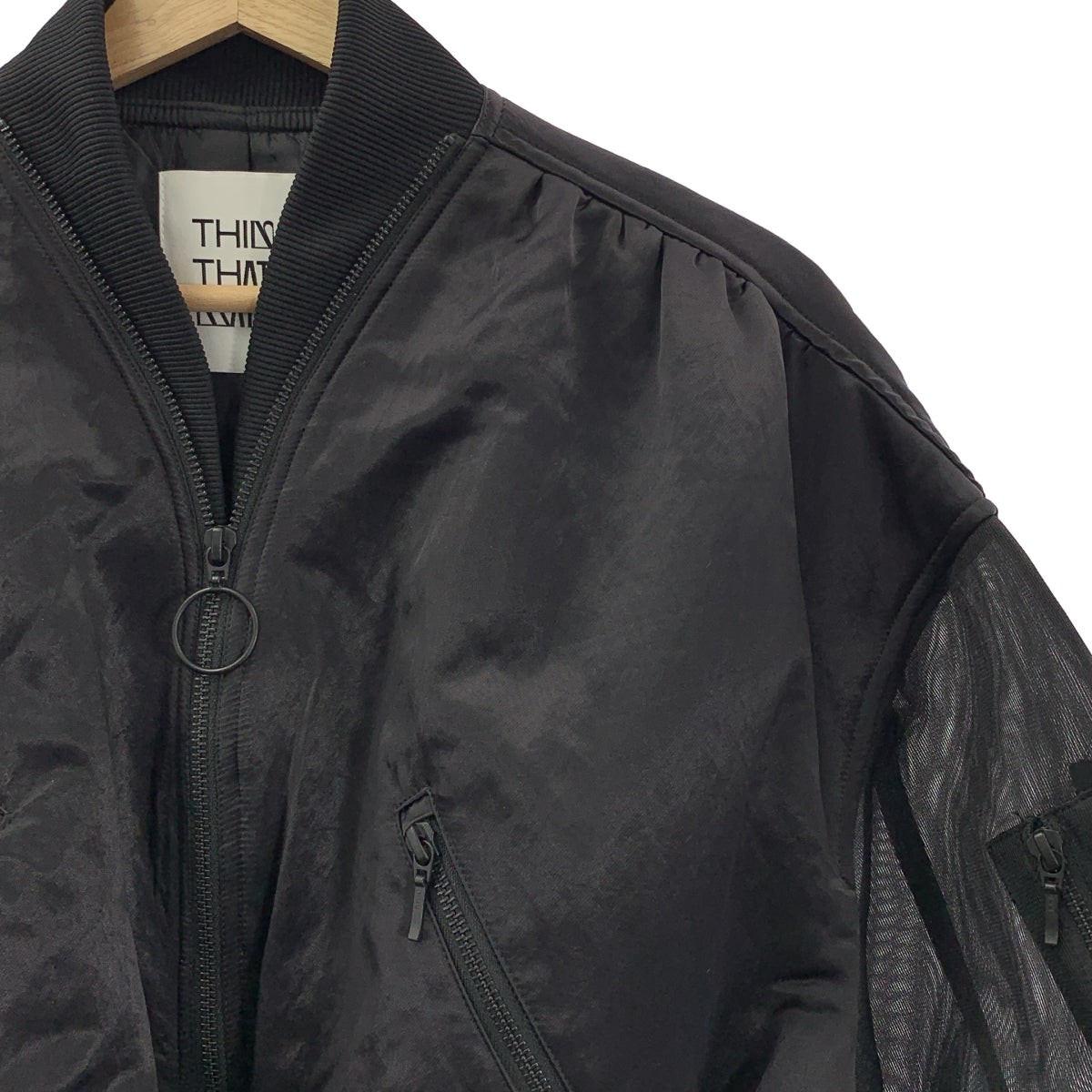 重要之物 | 輕薄袖子 MA-1 外套 | F 碼 | 女款