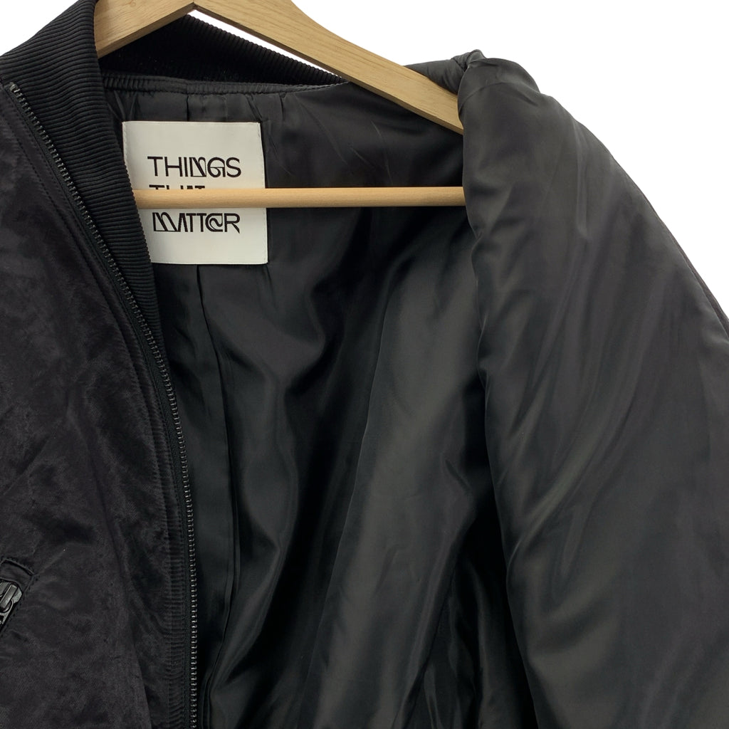 重要之物 | 輕薄袖子 MA-1 外套 | F 碼 | 女款