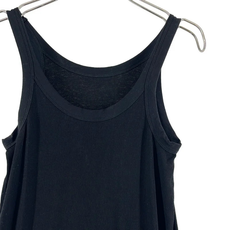 極美品★ドゥーズィエムクラス Mme.RIBタンクトップ ブラック 黒 MUSE 追加 rib タンクトップ（タンクトップ）｜MUSE de Deuxieme Classe