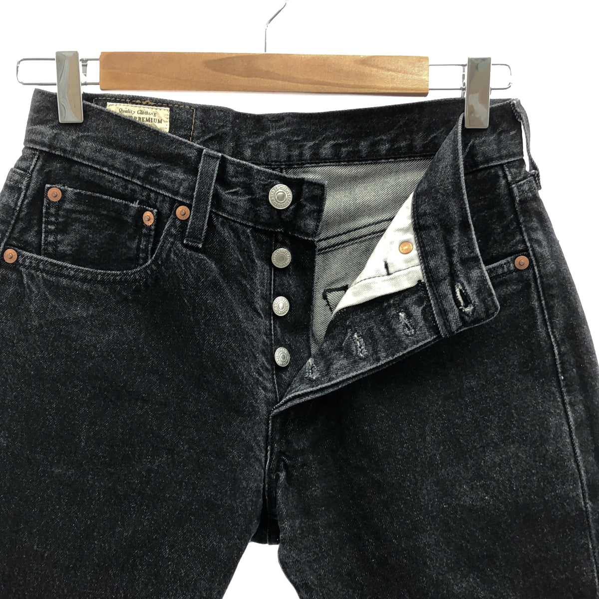 Levi's | 高級 501 牛仔褲 | W28 L32 | 黑色 | 男款