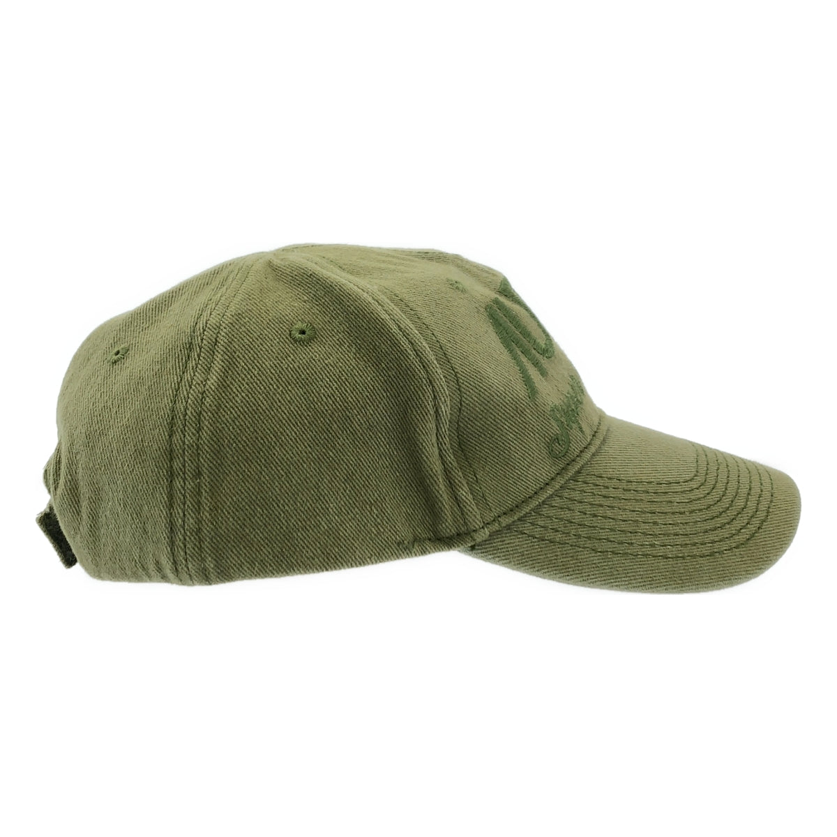 AUTRY / オートリー | Super Vintage Logo Cap スーパーヴィンテージ ロゴ 刺しゅう キャップ | F | オリーブ | レディース