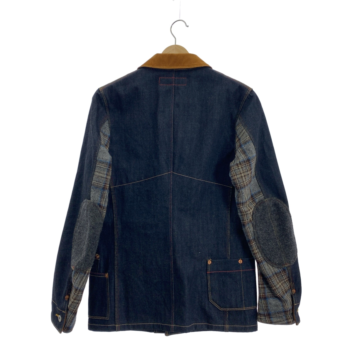 JUNYA WATANABE COMME des GARCONS MAN / 준야 와타나베 콤 데 걸슨맨 | 2012AW | × Levi's 리바이스 콜라보 데님 다른 소재 전환