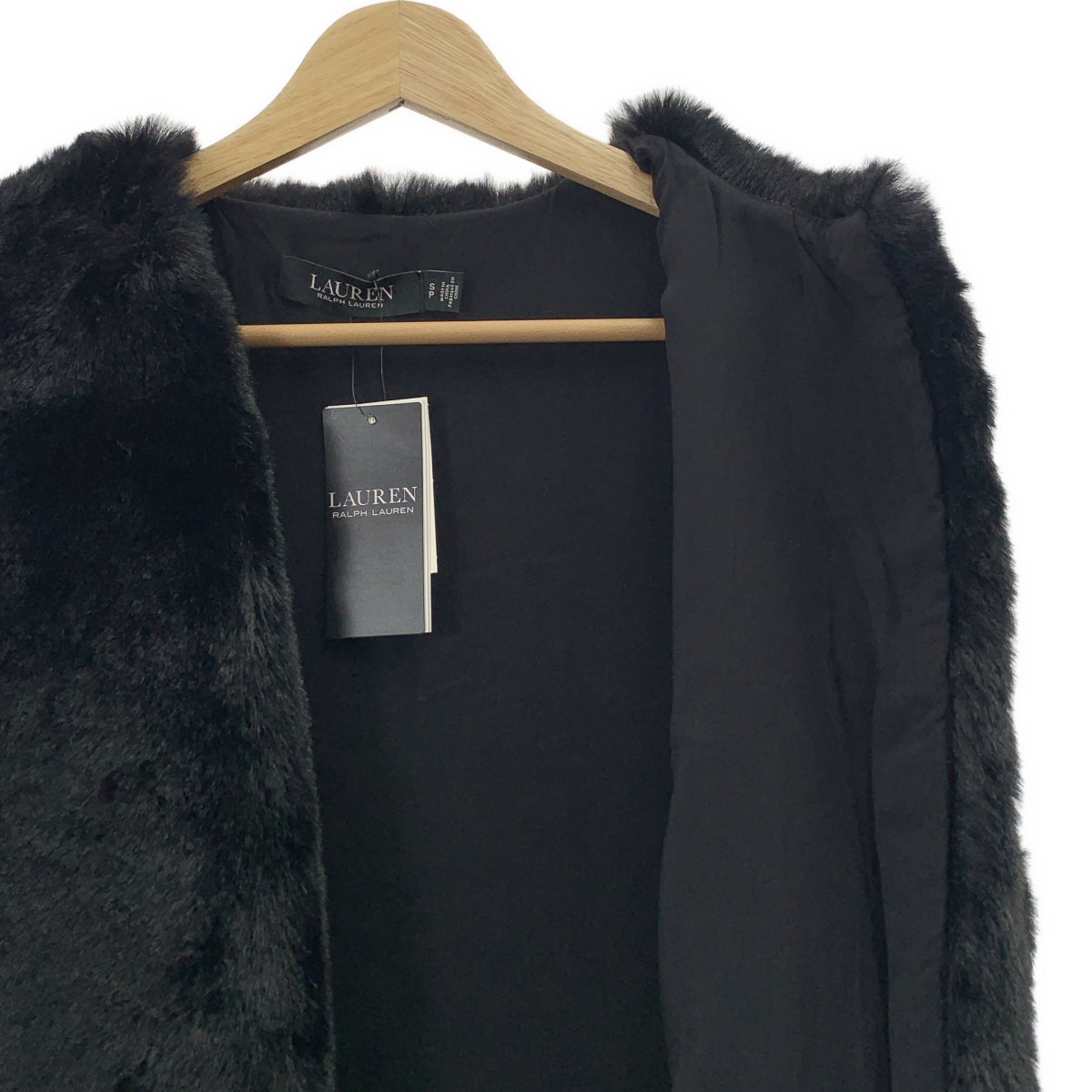 勞倫拉夫勞倫 | 人造皮草背心 | S 碼 |