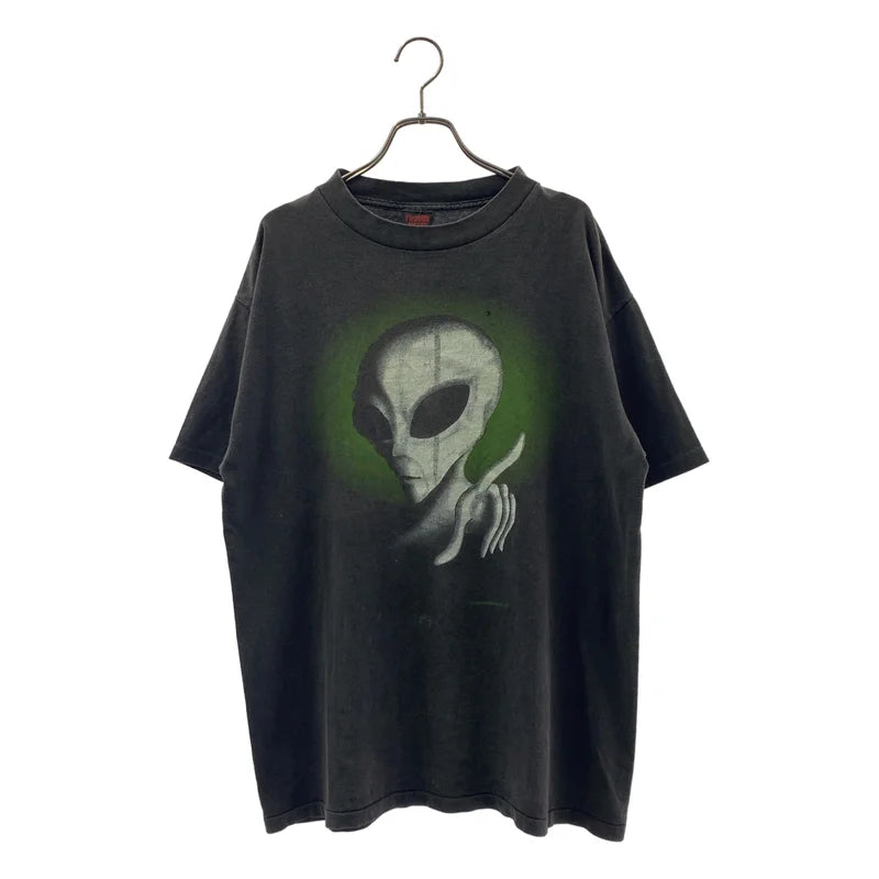 VINTAGE / 빈티지 의류 | 1990년대 | FASHION VICTIM / 에일리언 프린트 티셔츠 | L | 남성용