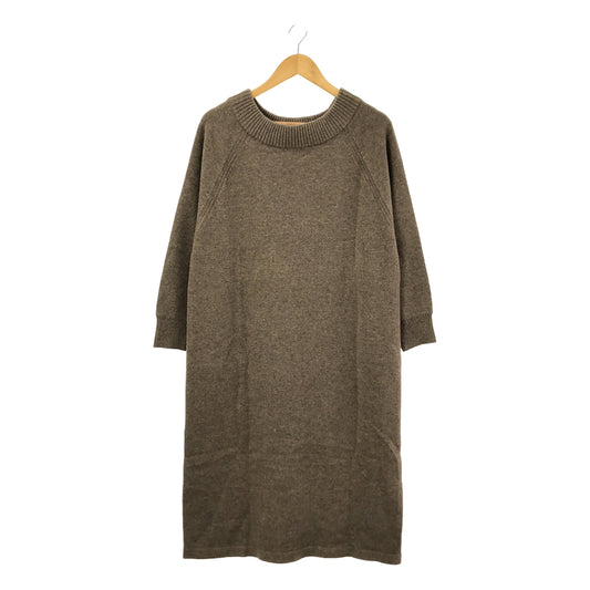 SLOBE IENA | Lambswool O/T Dress | F | Brown | Women's