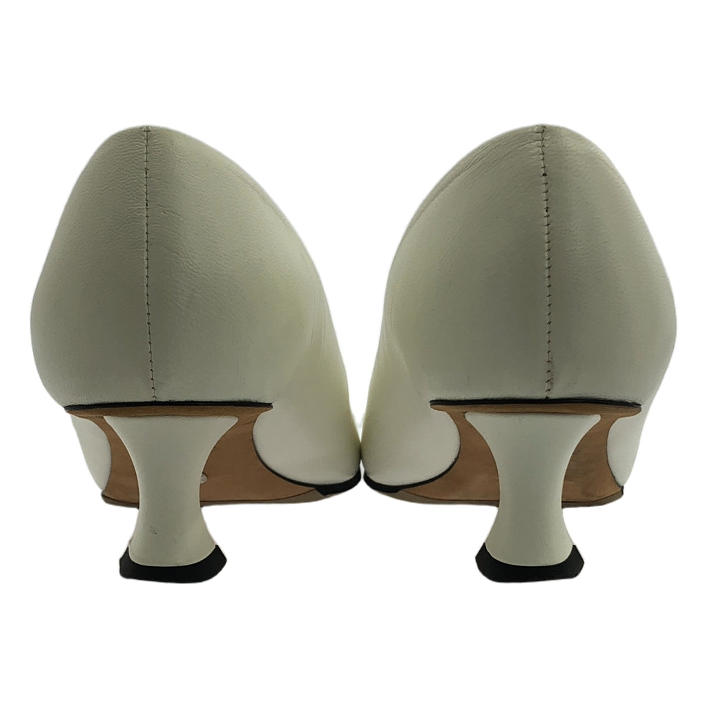 Proenza Schouler / プロエンザスクーラー | SQUARE TOE PUMPS スクエアパンプス | 36 1/2 | ホワイト | レディース