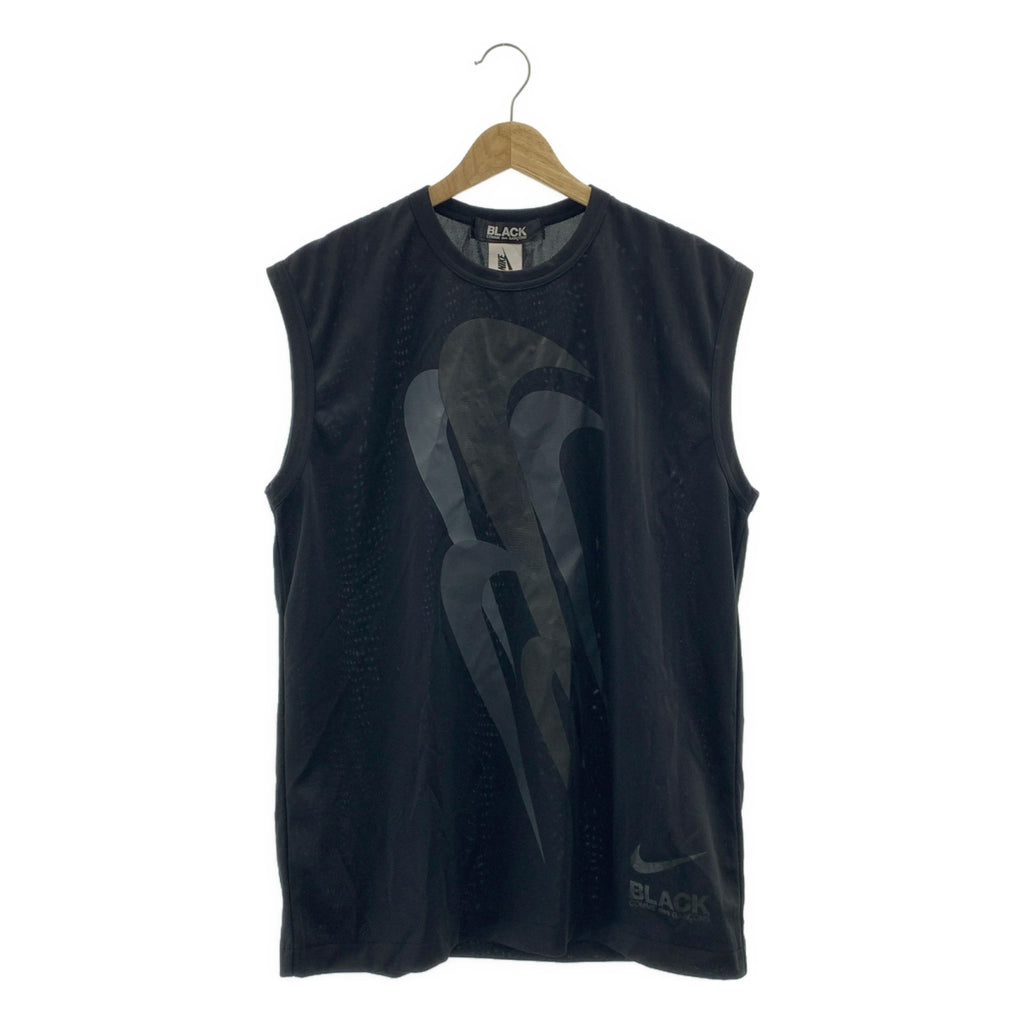 BLACK COMME des GARCONS / ブラックコムデギャルソン | 2018AW | × NIKE / ポリエステル プリント カットソー | XL | メンズ