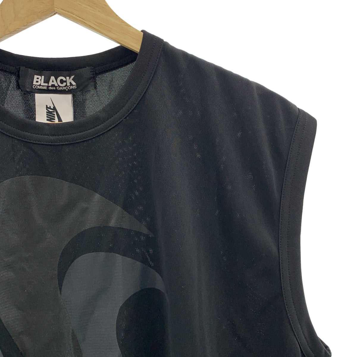 BLACK COMME des GARCONS / 블랙콤 데 갤슨 | 2018AW | × NIKE / 폴리에스테르 프린트 컷소우 | XL |