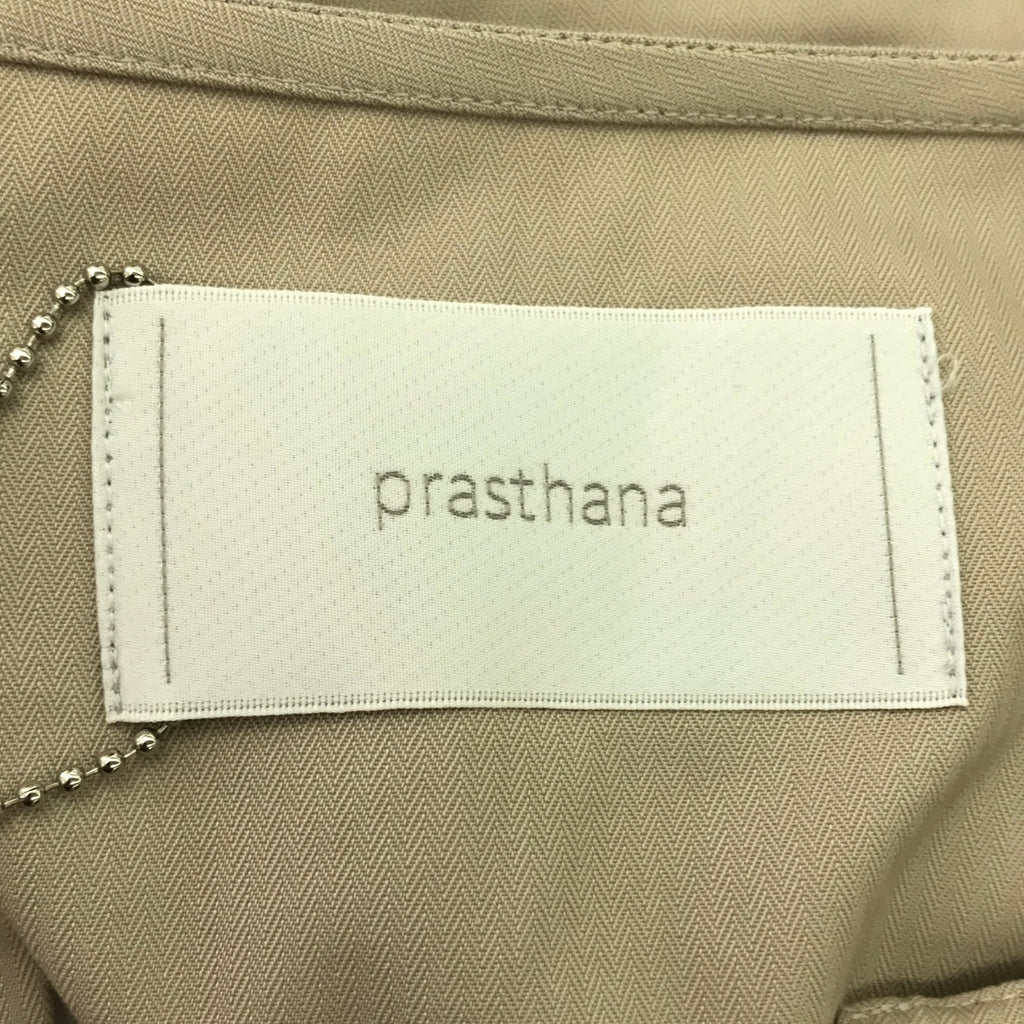 [新] prasthana / Prasthana |長款睡衣 gen2 襯衫 | M |米色 |男士