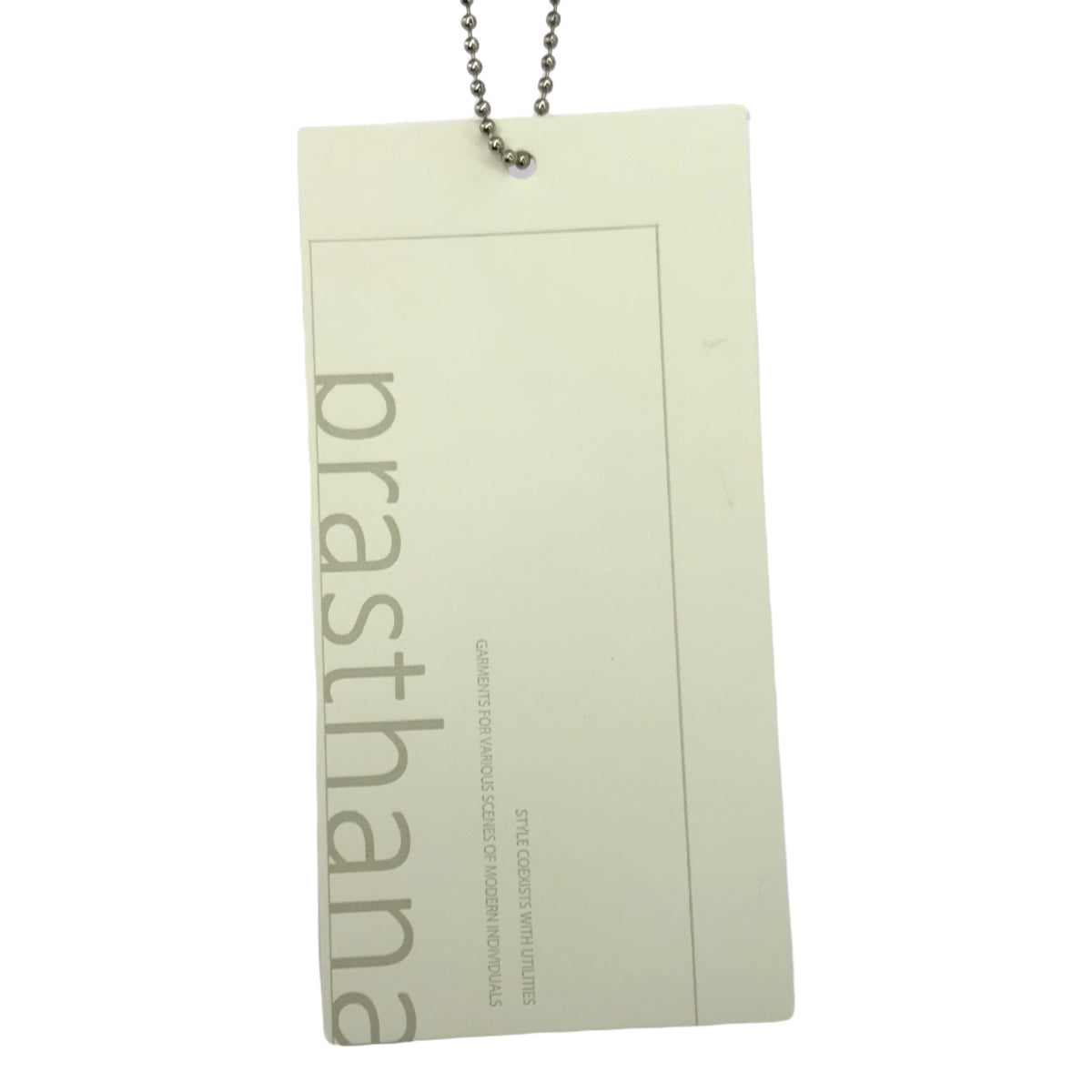 【신품】 prasthana / 프라스타나 | long sleeper gen2 셔츠 | M | 베이지 | 남성