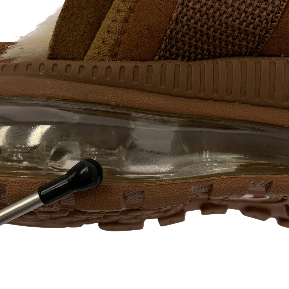 【美品】  Name. / ネーム | × Tomo & Co  AIR SOLE SANDAL / クッション エアソール スポーツ サンダル シューズ | 27 | ダークブラウン | メンズ