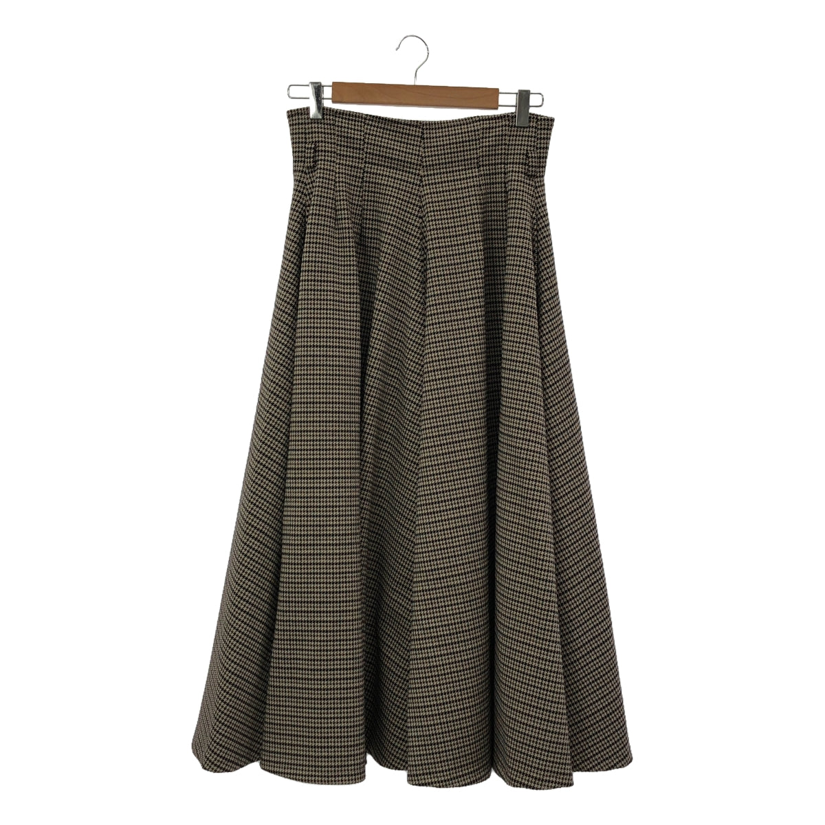 foufou / フーフー | checked skirt chidori 千鳥格子 チェック ロングスカート | 0 | レディース
