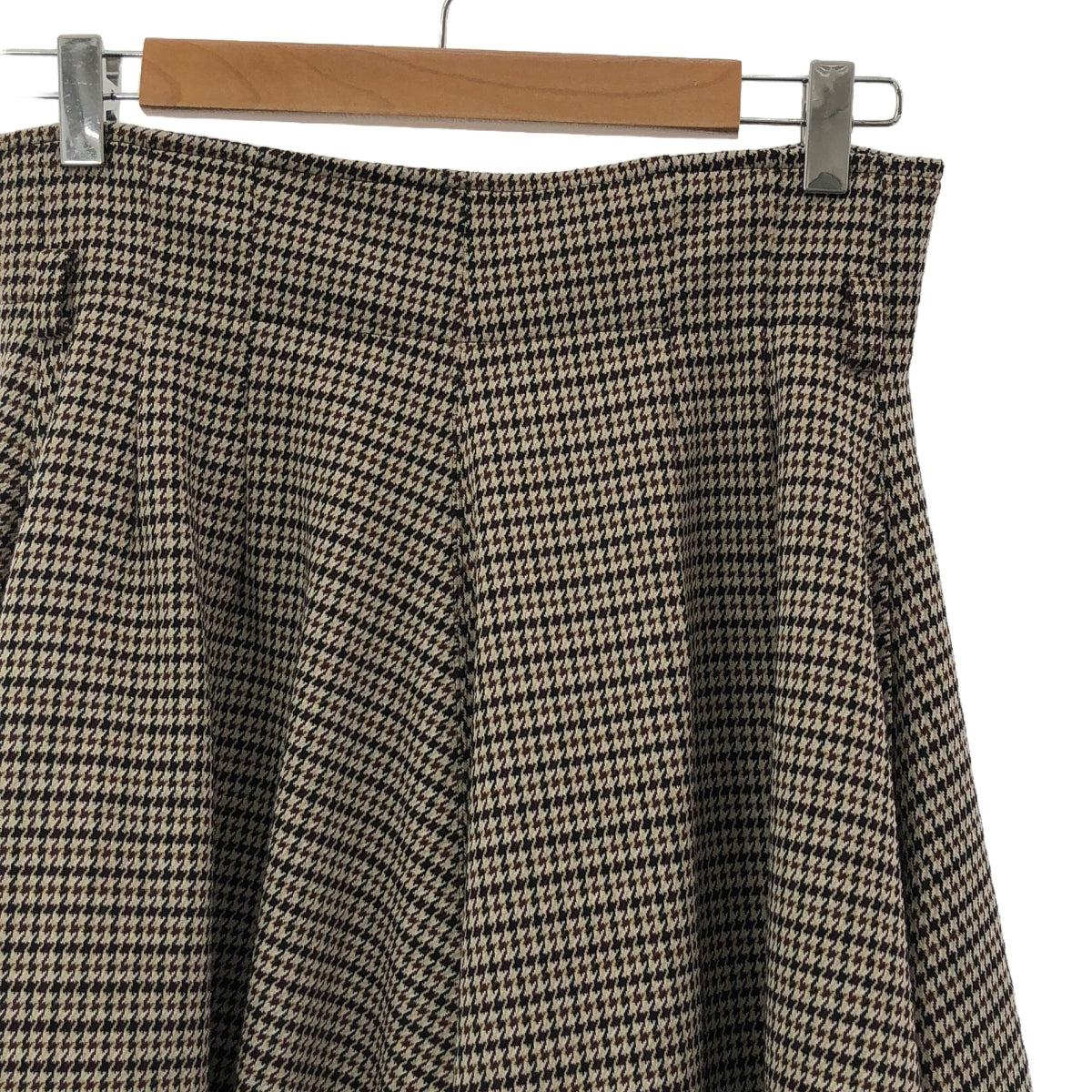 foufou / フーフー | checked skirt chidori 千鳥格子 チェック ロングスカート | 0 | レディース