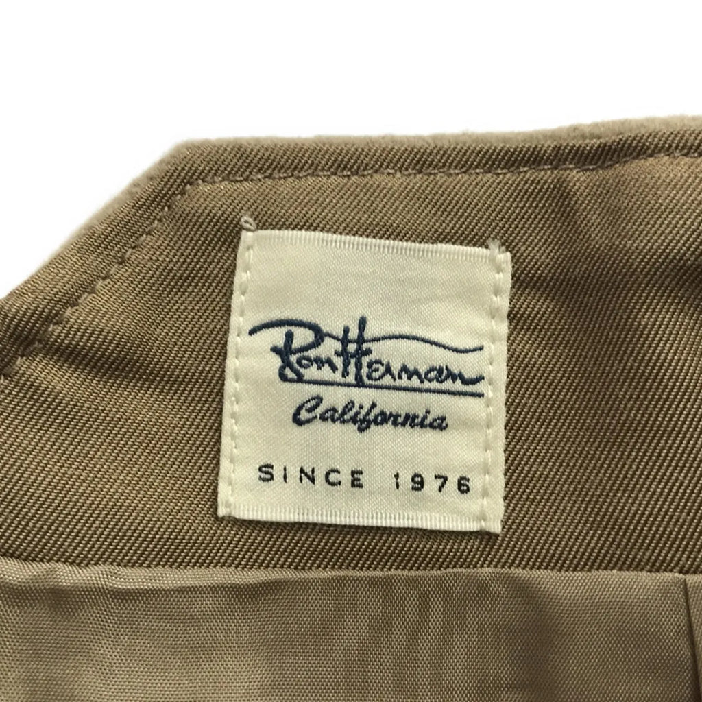 羅恩·赫爾曼 / 羅恩·赫爾曼 |羊毛輕盈麥爾登呢裙長裙 | XS |米色 |女性的