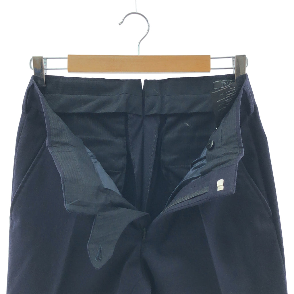 PRADA / プラダ | フランネルウール スーツ セットアップ | 44R | ネイビー | メンズ