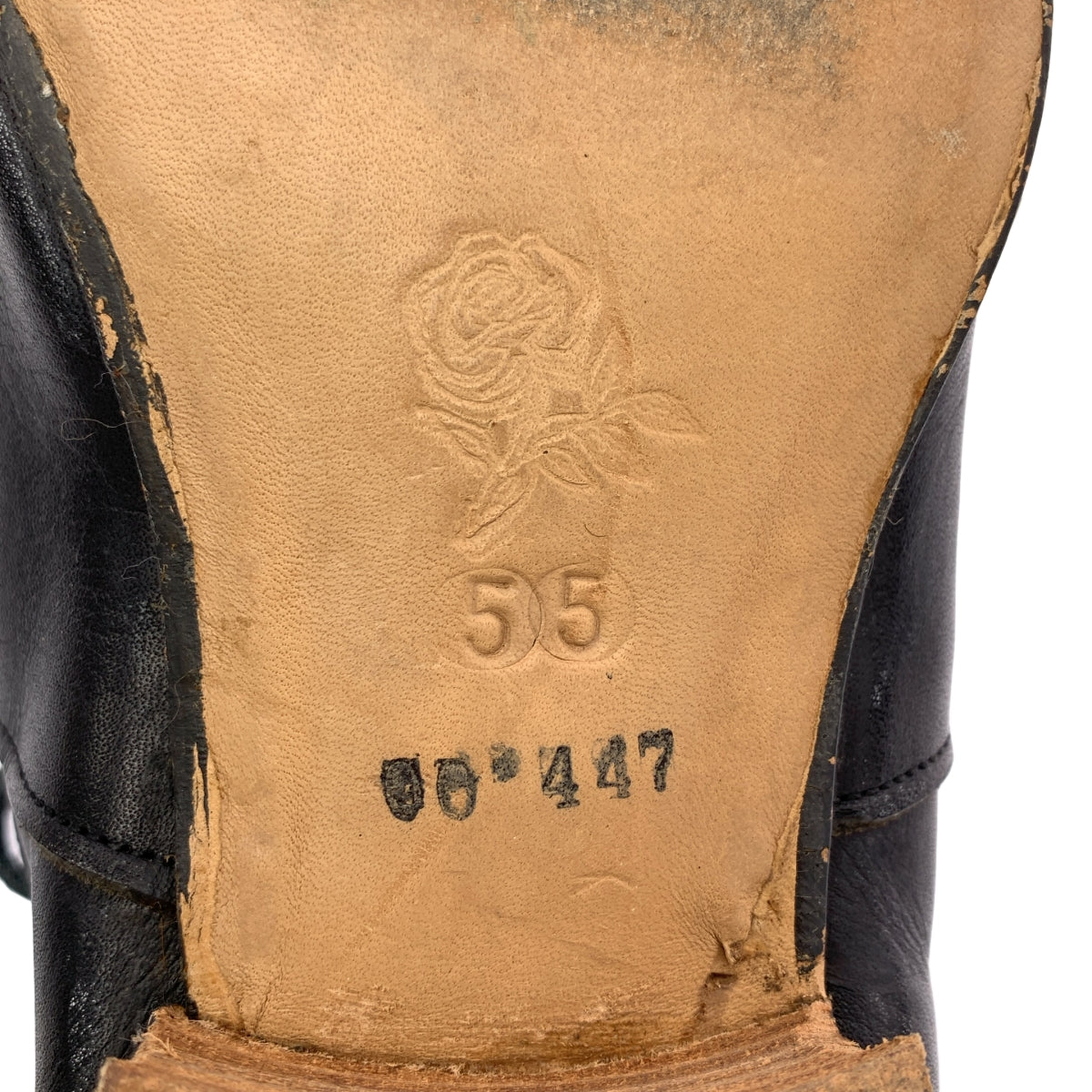 【美品】  Paul Harnden / ポールハーデン | Oxford Shoe / レザー オックスフォード シューズ 革靴 | 5.5 | reg Black | レディース