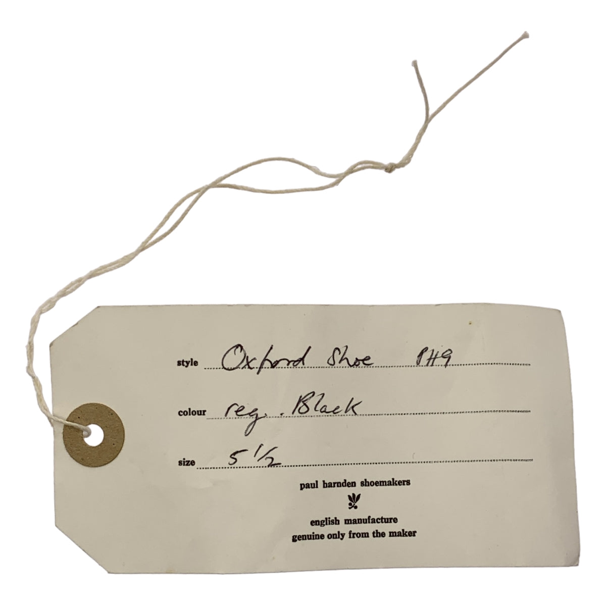 【美品】  Paul Harnden / ポールハーデン | Oxford Shoe / レザー オックスフォード シューズ 革靴 | 5.5 | reg Black | レディース