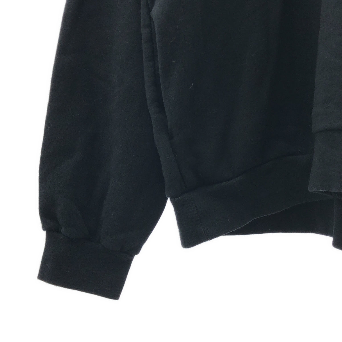 MARNI | 2021 秋冬 | 刺繡標誌仿皮草連帽衫 | 套頭連帽衫 | 尺寸 48 | 黑色 | 男款