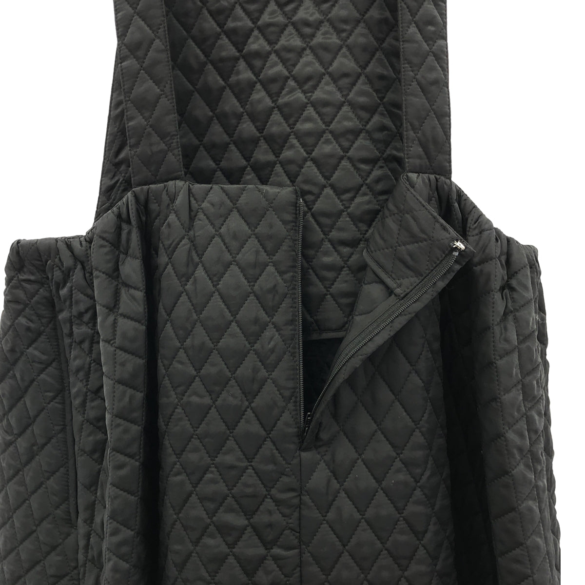 noir kei ninomiya / ノワールケイニノミヤ | 2020AW | キルティング Aライン ジャンパースカート | XS |