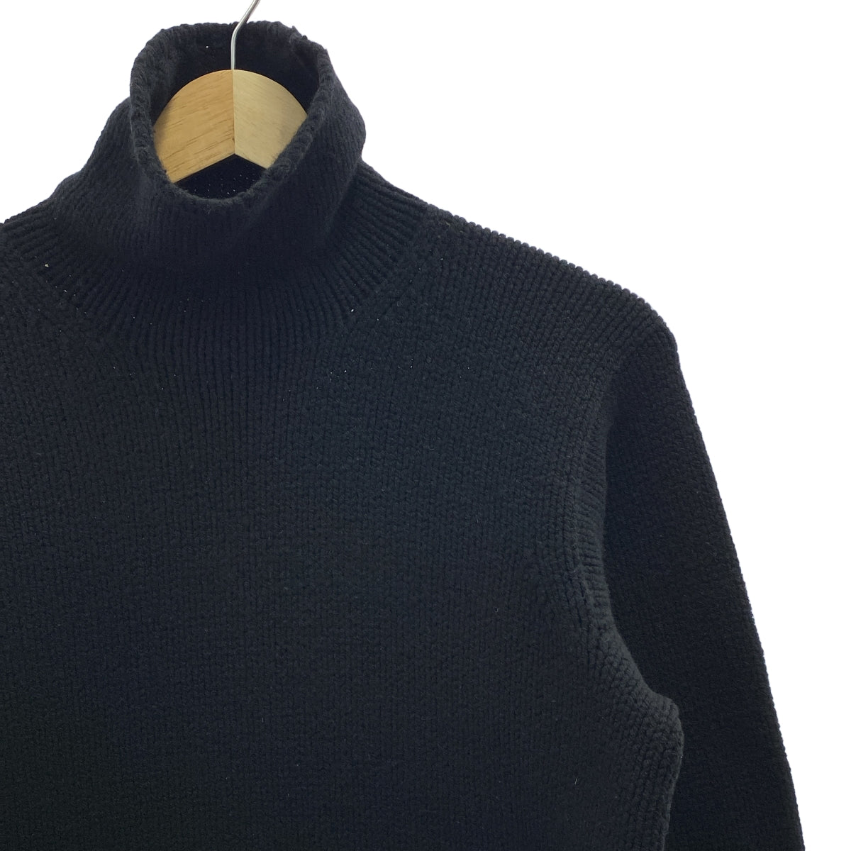 HERMES / エルメス | マルジェラ期 カシミヤ ホールガーメント タートルネックニット |