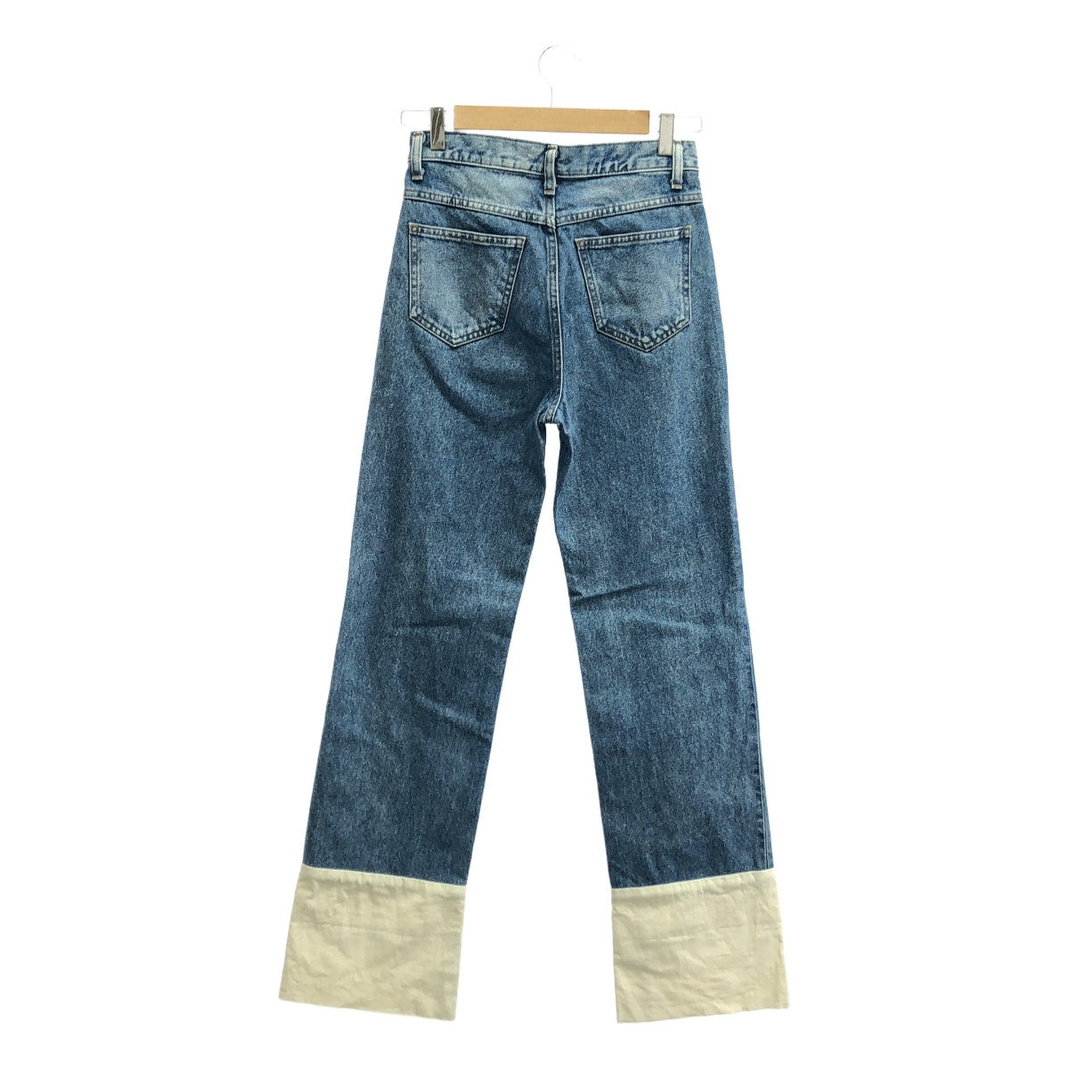 今日 | AMBER 的捲起牛仔褲 | 24 |靛藍 |女性的