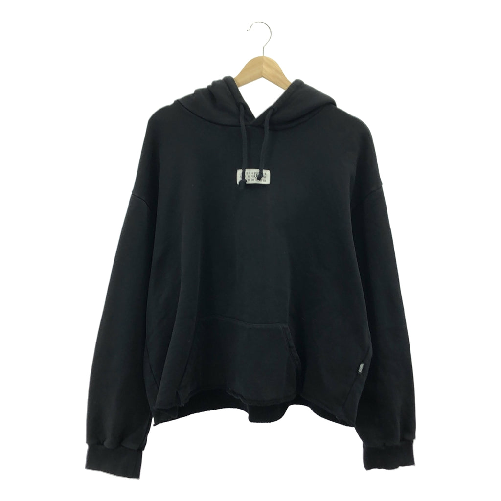 MM6 Maison Margiela / エムエムシックスメゾンマルジェラ | 2024SS | ナンバーシグネチャー フーデッド カットオフ スウェット トレーナー / ユニセックス | S |
