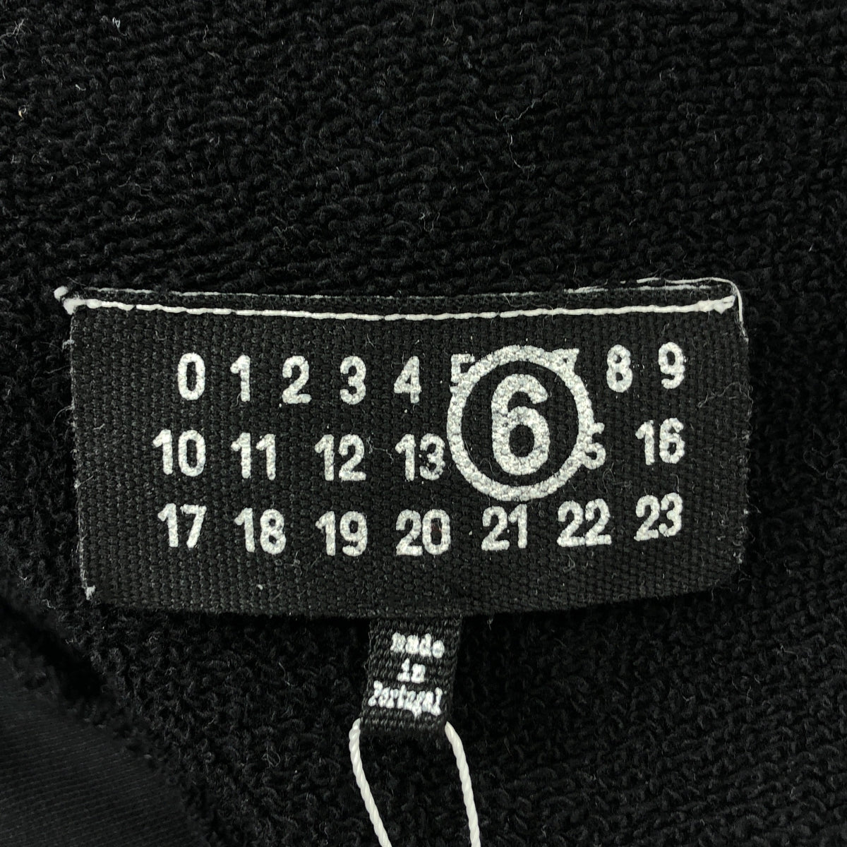 MM6 Maison Margiela / エムエムシックスメゾンマルジェラ | 2024SS | ナンバーシグネチャー フーデッド カットオフ スウェット トレーナー / ユニセックス | S |