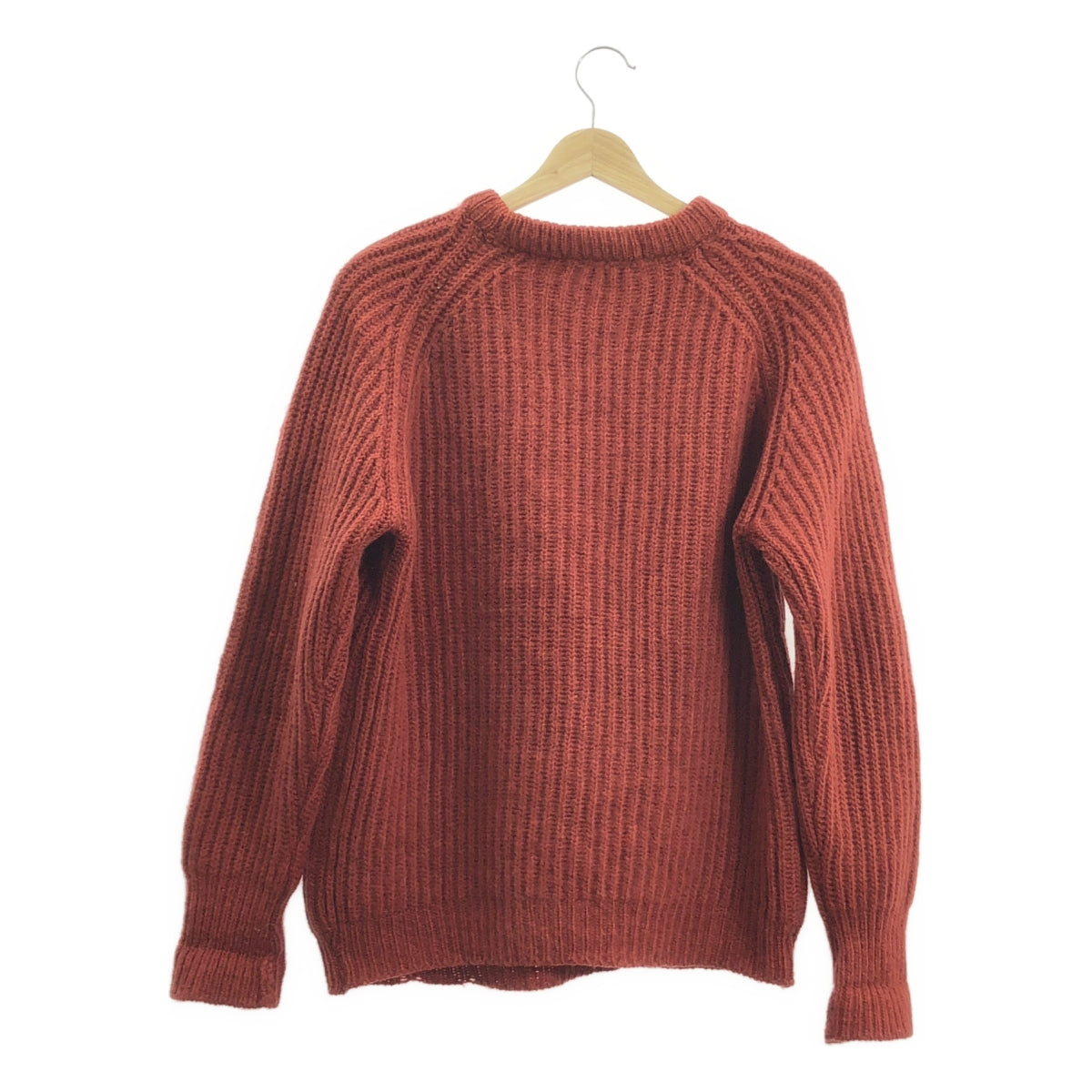 VINTAGE / ヴィンテージ古着 | Peter Storm ピーターストーム / ウール フィッシャーマンニット | M | レッド | メンズ