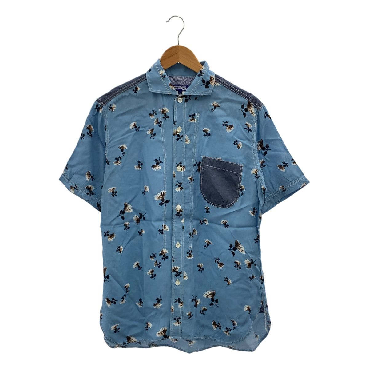 JUNYAWATANABE COMMEdesGARCONS MAN / 준야와타나베만 | 2017SS | 레이온 총무늬 오버 실루엣 셔츠 | L | 남성