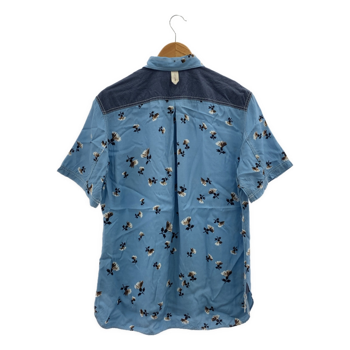 JUNYAWATANABE COMMEdesGARCONS MAN / 준야와타나베만 | 2017SS | 레이온 총무늬 오버 실루엣 셔츠 | L | 남성