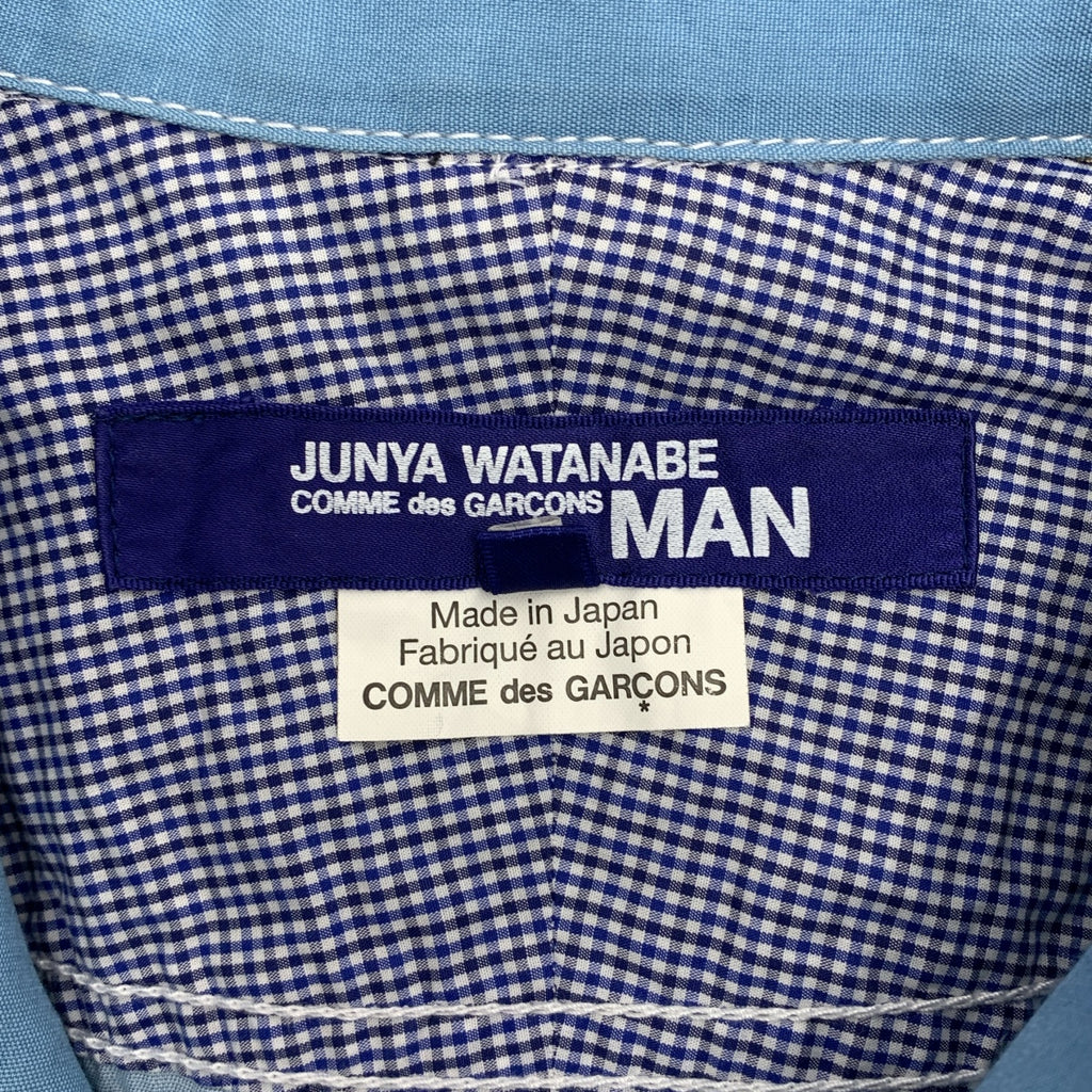 JUNYAWATANABE COMMEdesGARCONS MAN / 준야와타나베만 | 2017SS | 레이온 총무늬 오버 실루엣 셔츠 | L | 남성