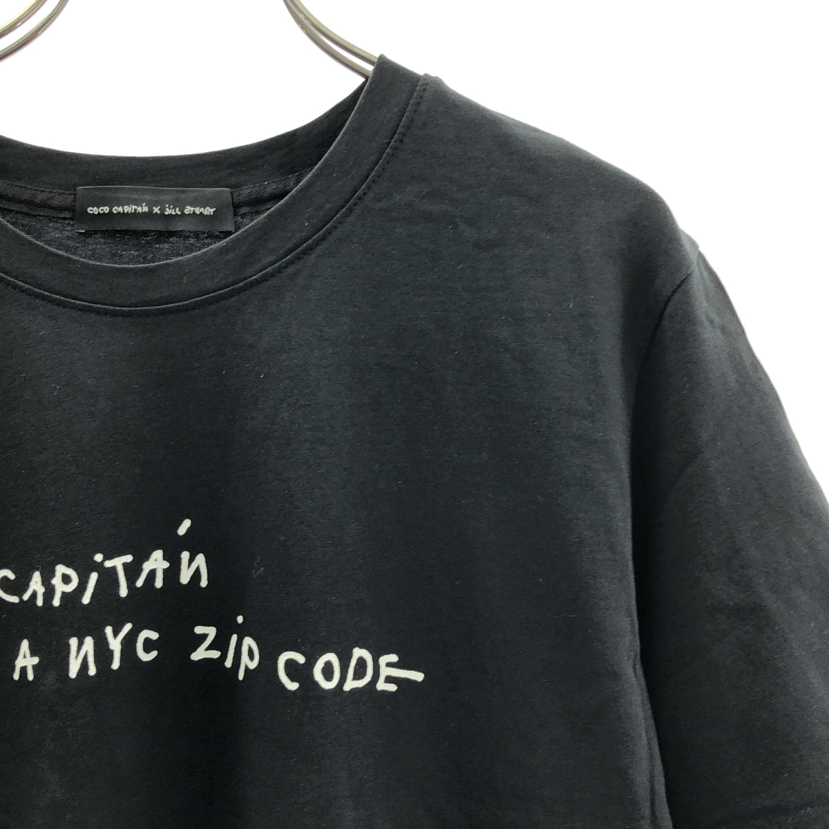 JILL STUART / ジル スチュアート | Coco Capitan / コットン プリント クルーネックカットソー |