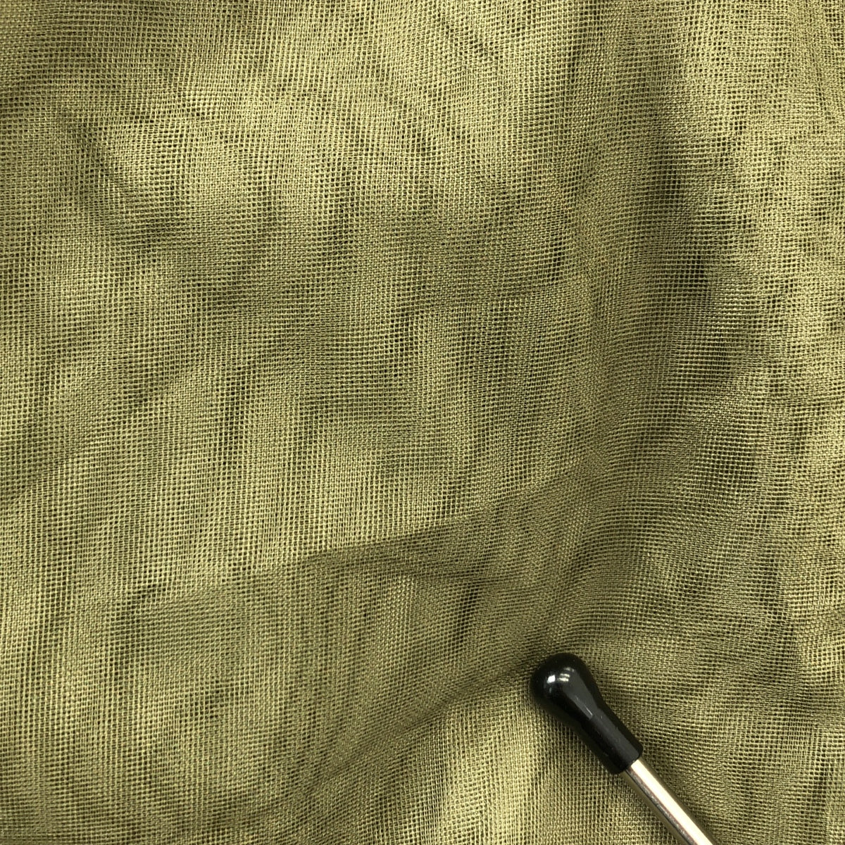 【미품】 VIVIANO / 비비아노 | 2025SS | Tulle Ruffle Tiered Skirt 튈 티아드 롱 스커트 | F | 올리브 | 여성